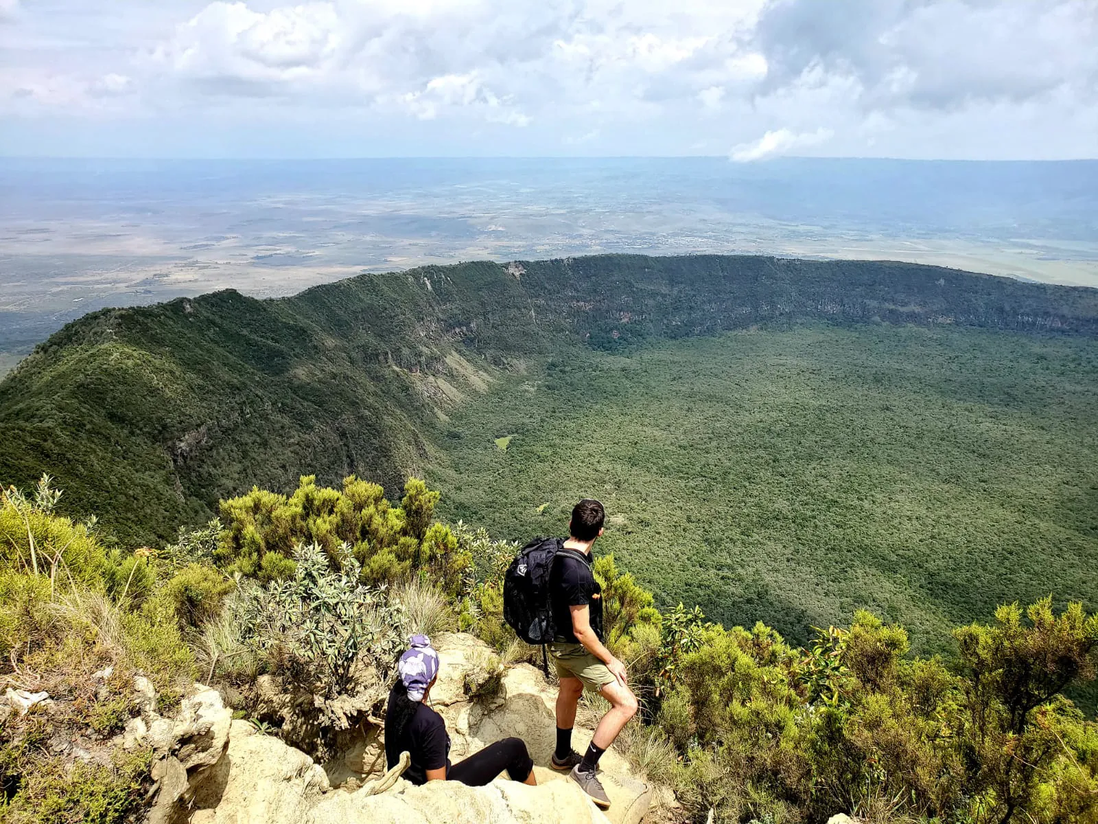HikingMtLongonot